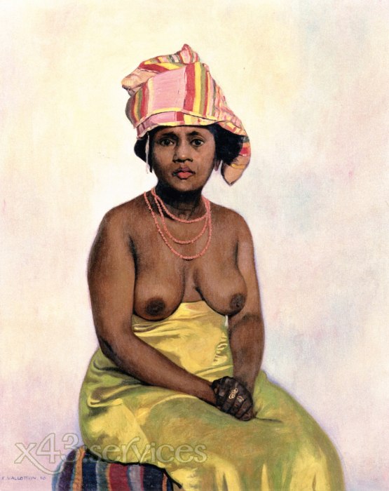 Felix Vallotton - Afrikanische Frau - African Woman